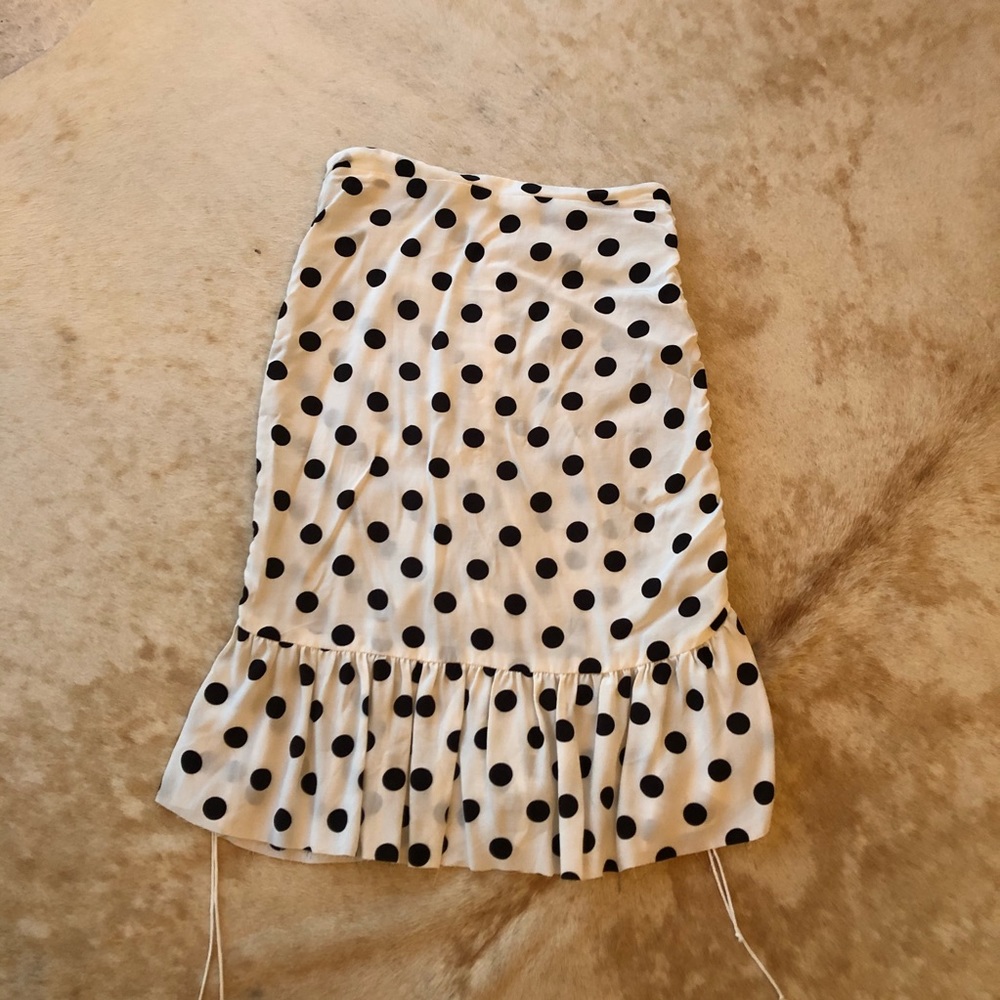 For Love & Lemons Sample Skirt - polka dot